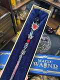 OOAK【Crimson Web Dark Crystal】wand