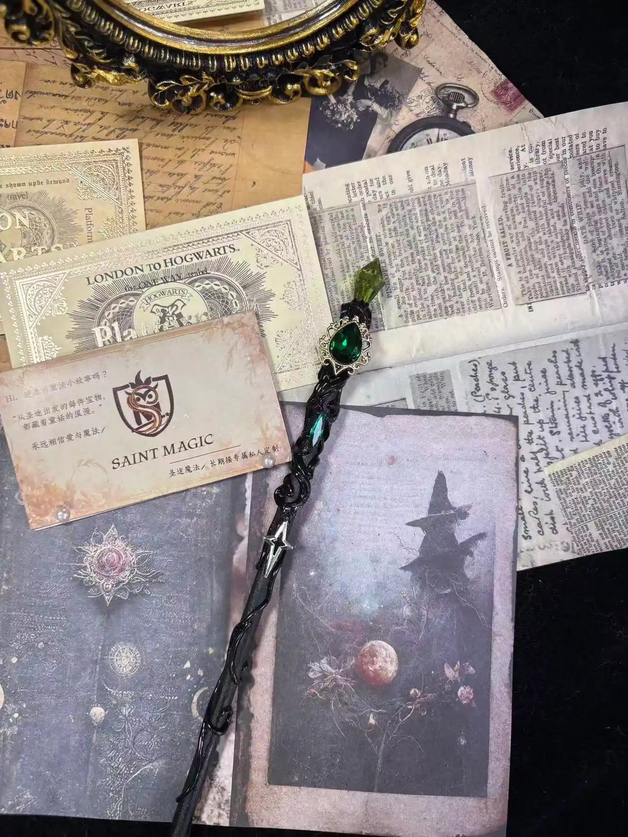 OOAK【Tri-Emerald Noble】